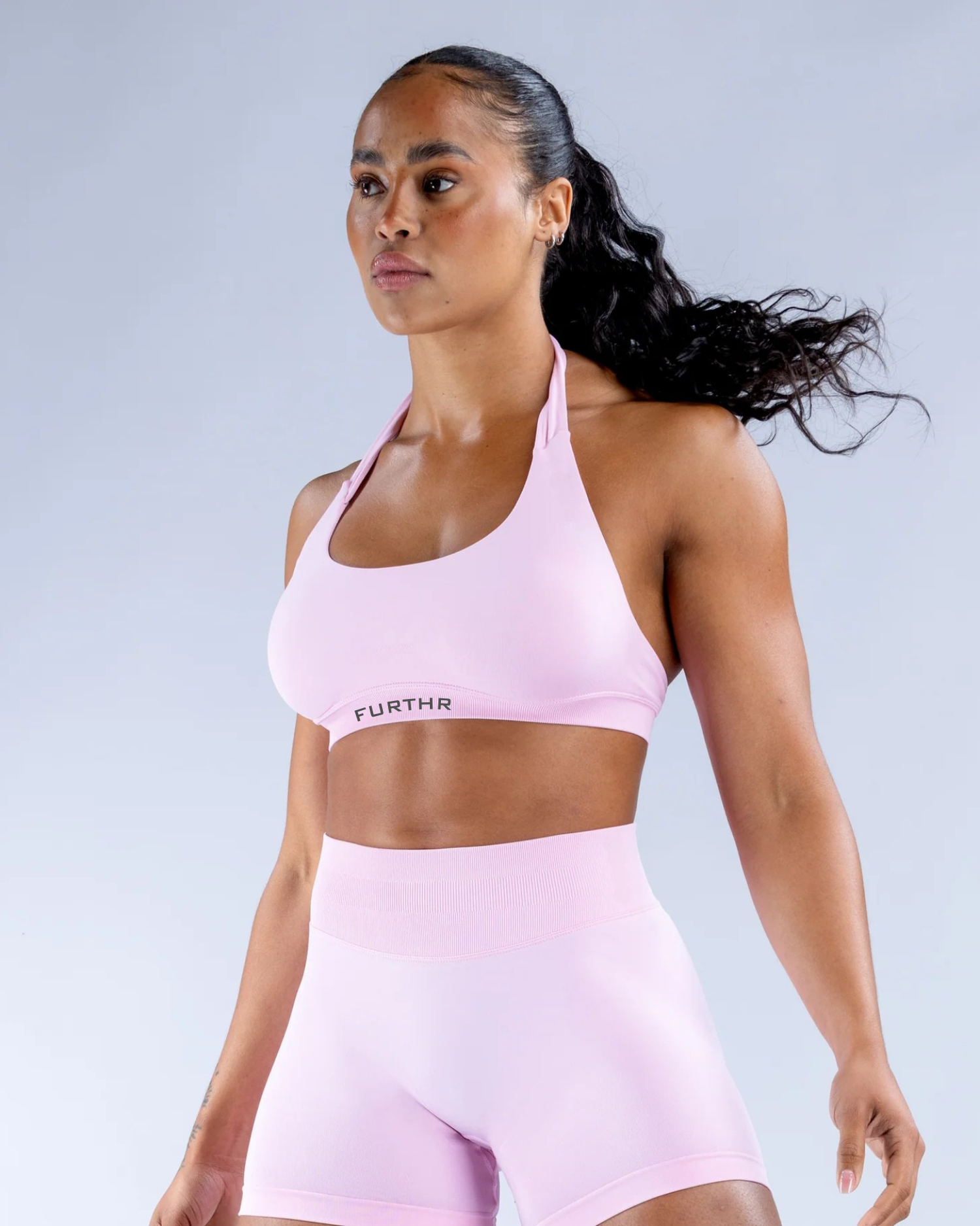 Dynamic Halter Neck Sports Bra